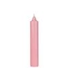 9 Inch Domed Pink Round Jumbo Pillar Candle- Bell Top