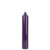 9 Inch Domed Purple Round Jumbo Pillar Candle- Bell Top