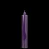 9 Inch Domed Purple Round Jumbo Pillar Candle- Bell Top