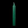 6 Inch Bell Top Green Household Taper Candle