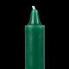 6 Inch Bell Top Green Household Taper Candle