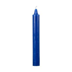 6 Inch Bell Top Blue Household Taper Candle