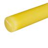 9 Inch Domed Yellow Jumbo Pillar Candle- Bell Top