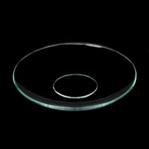 Clear Glass Bobeche Deep Dish