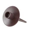 Wine Bottle Authentic Bottelabra Taper Holder - Bronze