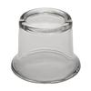 Flared Tealight Glass Cup - Clear Glass