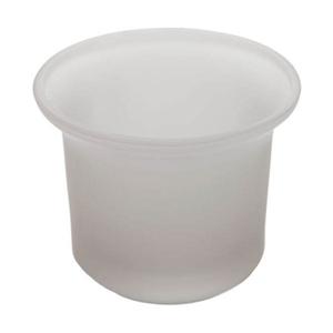 Flared Tealight Glass Cup - Frosted Glass