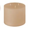 8x6 Shell Off White 5 Wick Pillar Candle