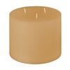 8x6 Champagne Creme 5 Wick Pillar Candle