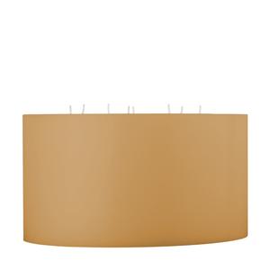 12x6 Champagne Creme 7 Wick Pillar Candle