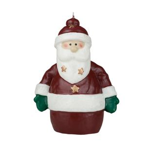 Friendly Santa Claus - Both Hands Down - Unique Christmas Fun Candle