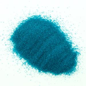 Decorative Teal Colored Sand