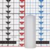 2x6 White Pillar Candle