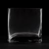 4x4x4.75 Inch Square Glass Vase- Glass Container