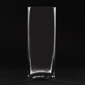 8X3X3 Square Glass Vase- Glass Container