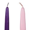 10 inch Advent Taper Candle Ring Set - Purple, Pink, White
