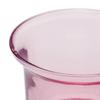 Flared Tealight Glass Cup - Pink Glass