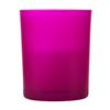 Votive in Frosted Hot Pink Glass