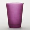 Purple Glass Cylinder Cup