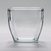Small Tapered Square Glass Holder 8 oz