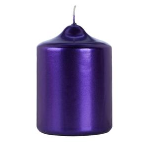 2x3 Unscented Metallic Purple Mini Pillar