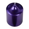 2x3 Unscented Metallic Purple Mini Pillar
