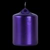 2x3 Unscented Metallic Purple Mini Pillar