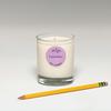 Ergo Soy Candle Spectrum Collection- 7Oz In Clear Glass- Lavender