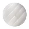 2x2 Unscented White Button Pillar Candle - Mini Pillar