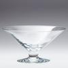 Libbey 9 Inch Footed Glass Bowl - Floating Candle Bowl