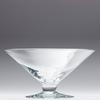 Libbey 9 Inch Footed Glass Bowl - Floating Candle Bowl
