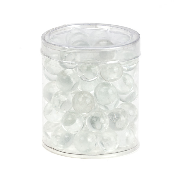 Clear Glass Marbles Decorative Accessories