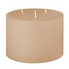 6x4 Shell Off White 3 Wick Pillar Candle